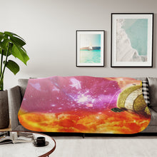 Load image into Gallery viewer, Kaio&#39;s planet Sherpa Blanket
