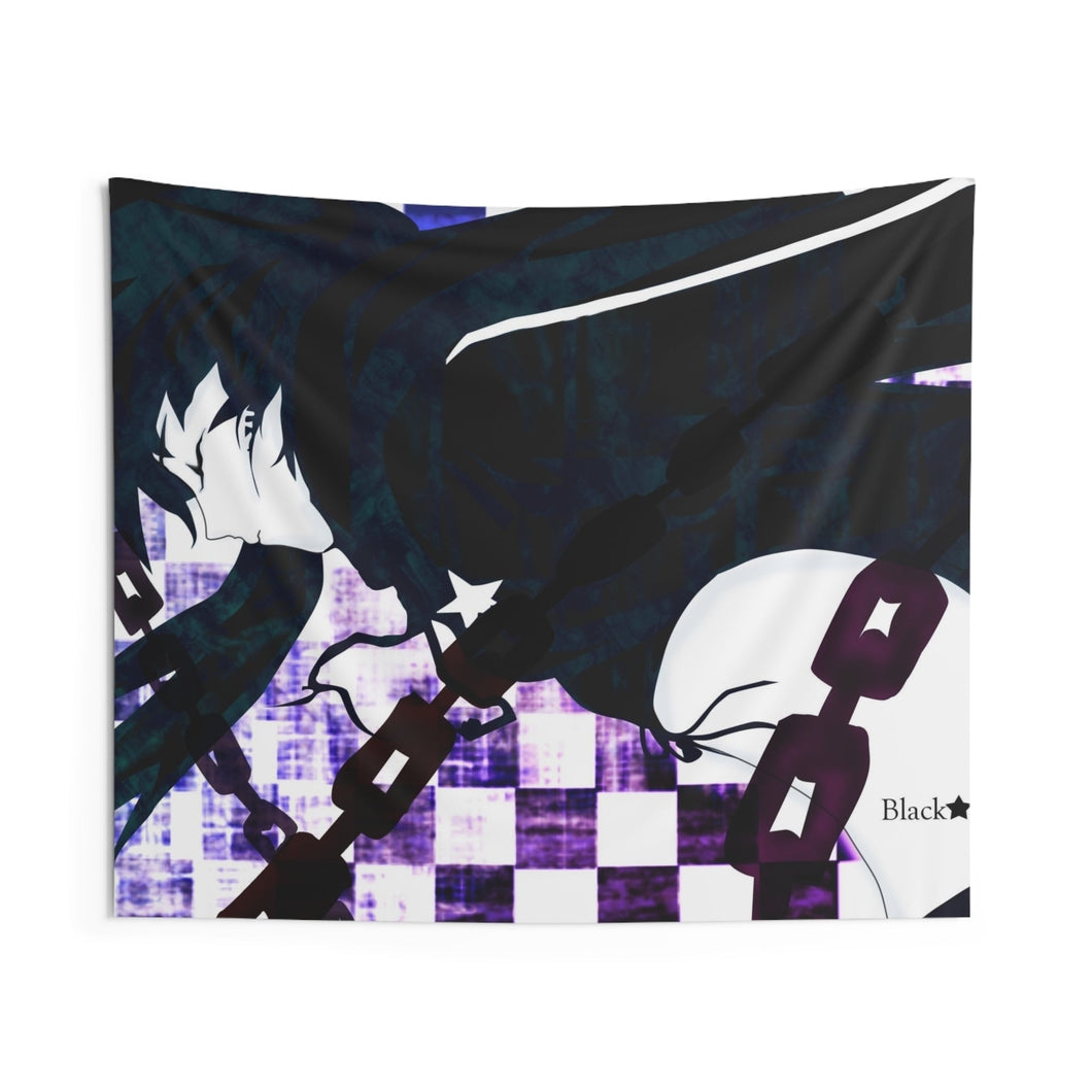 Black Rock Shooter Indoor Wall Tapestry