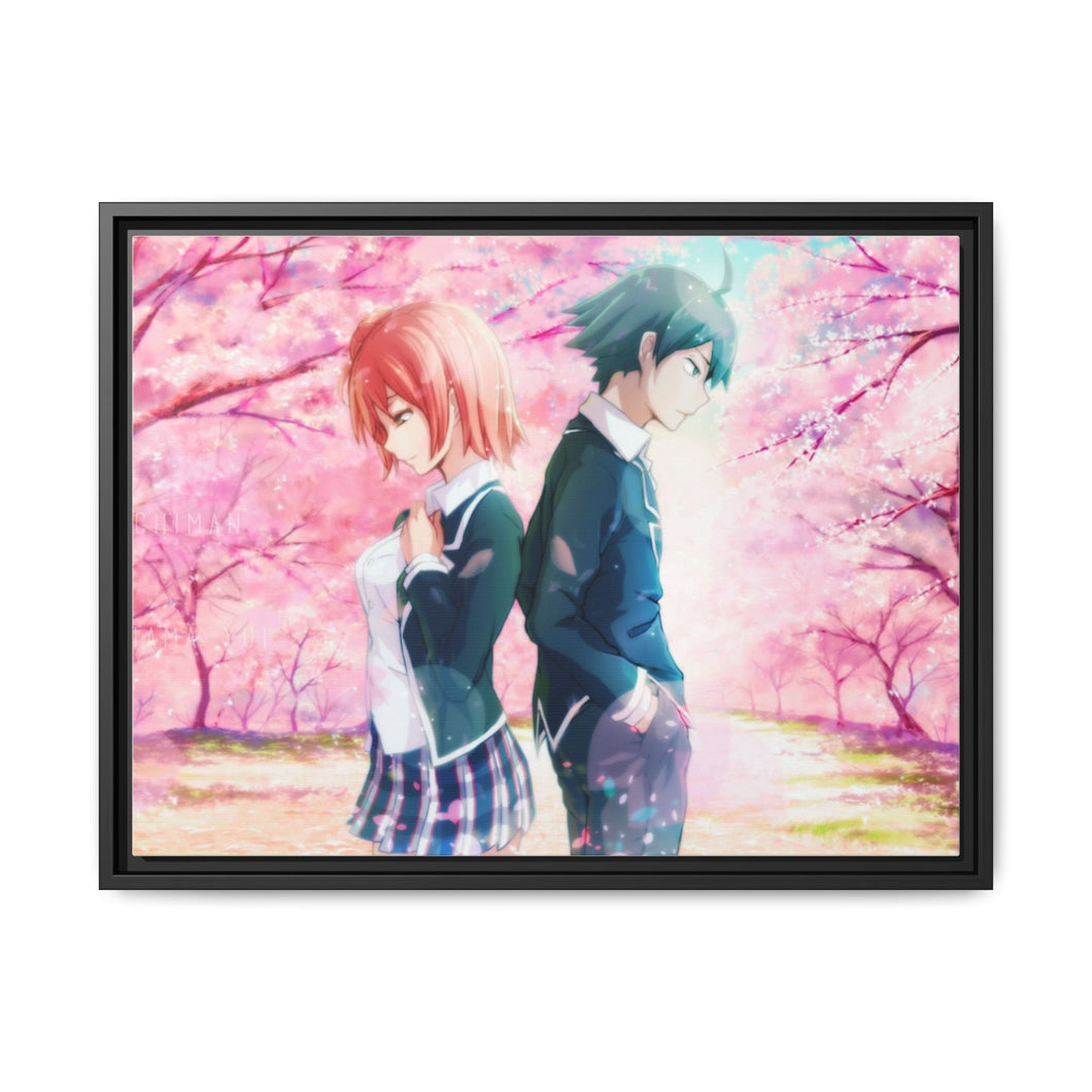 Anime My Teen Romantic Comedy SNAFU Canvas Framed Art Print