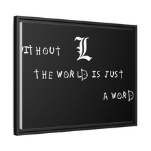 Load image into Gallery viewer, Anime Death Note Canvas Framed Art Print
