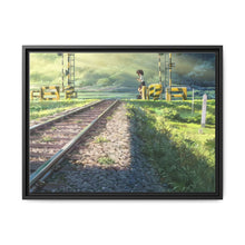 Load image into Gallery viewer, Mitsuha&#39;s thoughts - From &quot;Your Name.&quot;(君の名は。) Canvas Framed Art Print
