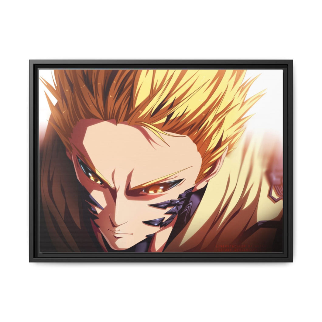 Anime One-Punch Man Canvas Framed Art Print