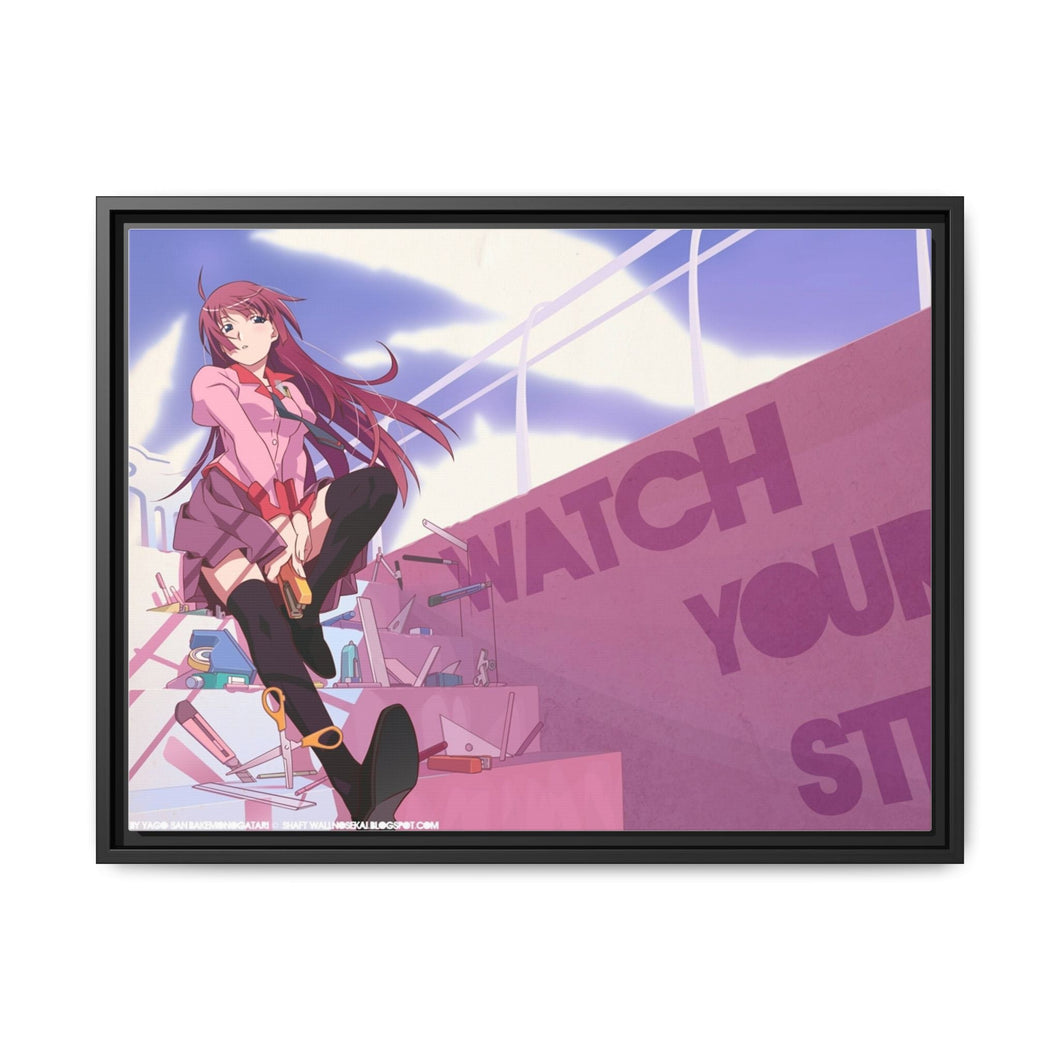 Anime Monogatari (Series) Canvas Framed Art Print