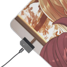 Load image into Gallery viewer, Ai Miyashita &amp; Rina Tennoji RGB LED Mouse Pad (Desk Mat)
