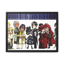 Load image into Gallery viewer, Black Butler Canvas Framed Art Print
