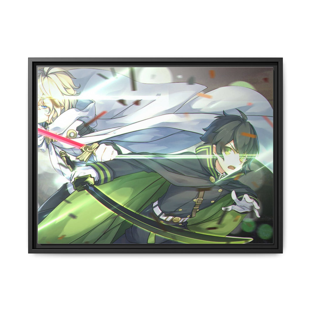 Anime Seraph of the End Canvas Framed Art Print