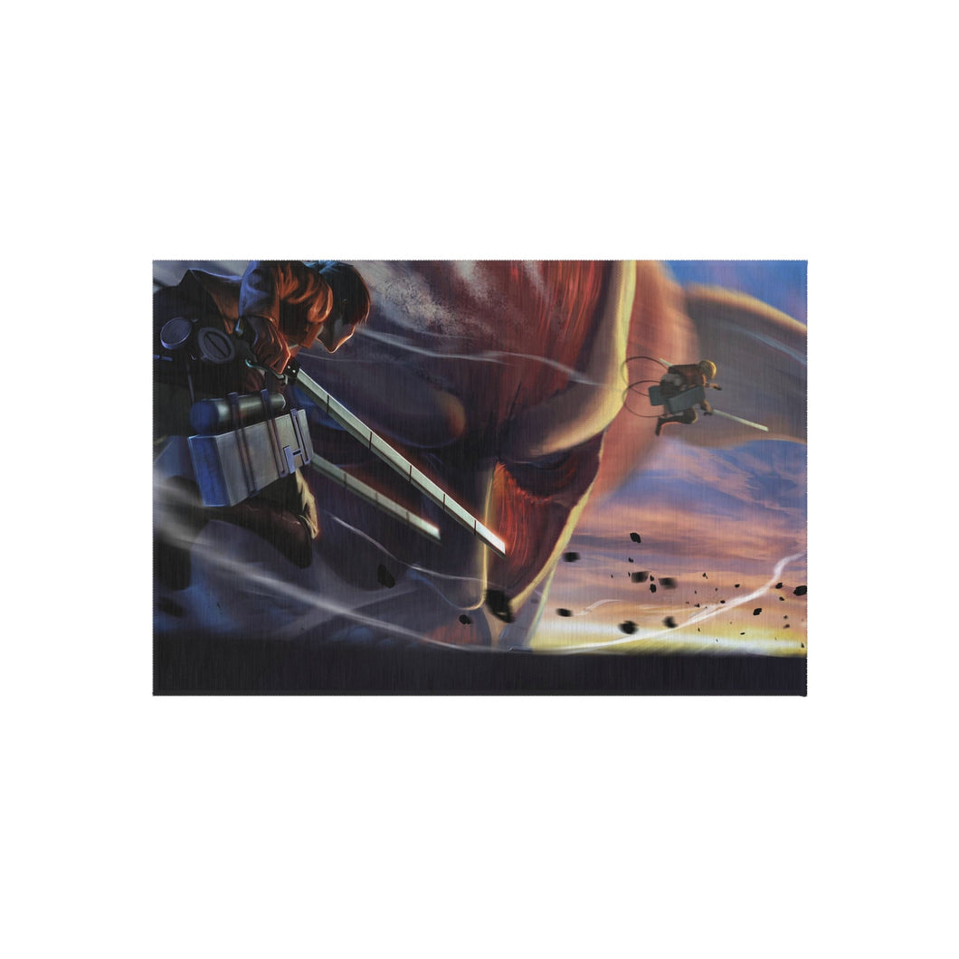 Anime Attack On Titan Rug