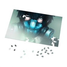 Load image into Gallery viewer, Shinya Kogami wearing Gas Mask Jigsaw Puzzle
