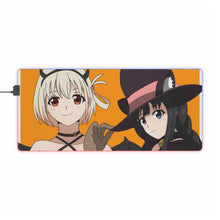 Load image into Gallery viewer, Lycoris Recoil Takina Inoue, Chisato Nishikigi RGB LED Mouse Pad (Desk Mat)

