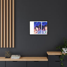 Load image into Gallery viewer, Anime Your Name. Canvas Framed Art Print
