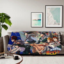 Load image into Gallery viewer, Anime My Hero Academia Sherpa Blanket
