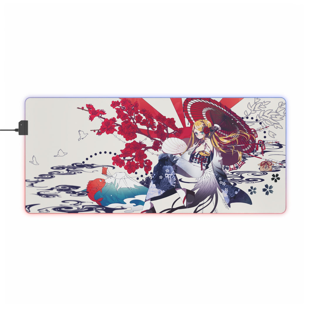 Angels Of Death Rachel Gardner RGB LED Mouse Pad (Desk Mat)