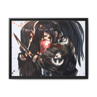Anime Dororo Canvas Framed Art Print