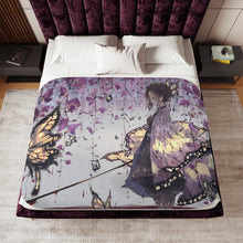 Load image into Gallery viewer, Demon Slayer: Kimetsu no Yaiba Sherpa Blanket
