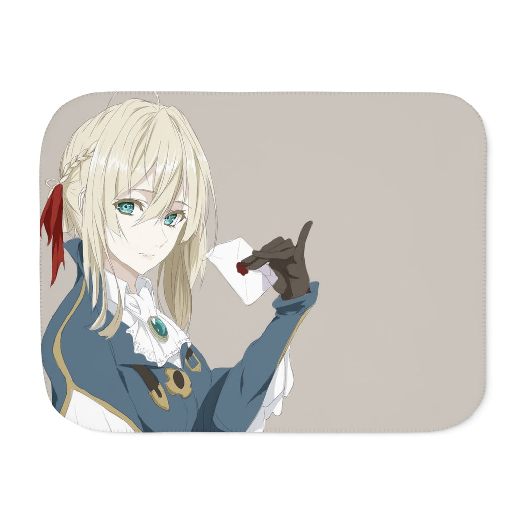 Anime Violet Evergarden Sherpa Blanket