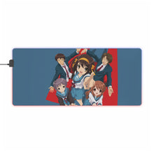 Load image into Gallery viewer, The Melancholy Of Haruhi Suzumiya RGB LED Mouse Pad (Desk Mat)
