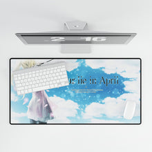 Load image into Gallery viewer, Anime Your Lie in April Mouse Pad (Desk Mat)
