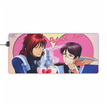 Load image into Gallery viewer, Anime Mobile Suit Gundam 00 RGB LED Mouse Pad (Desk Mat)
