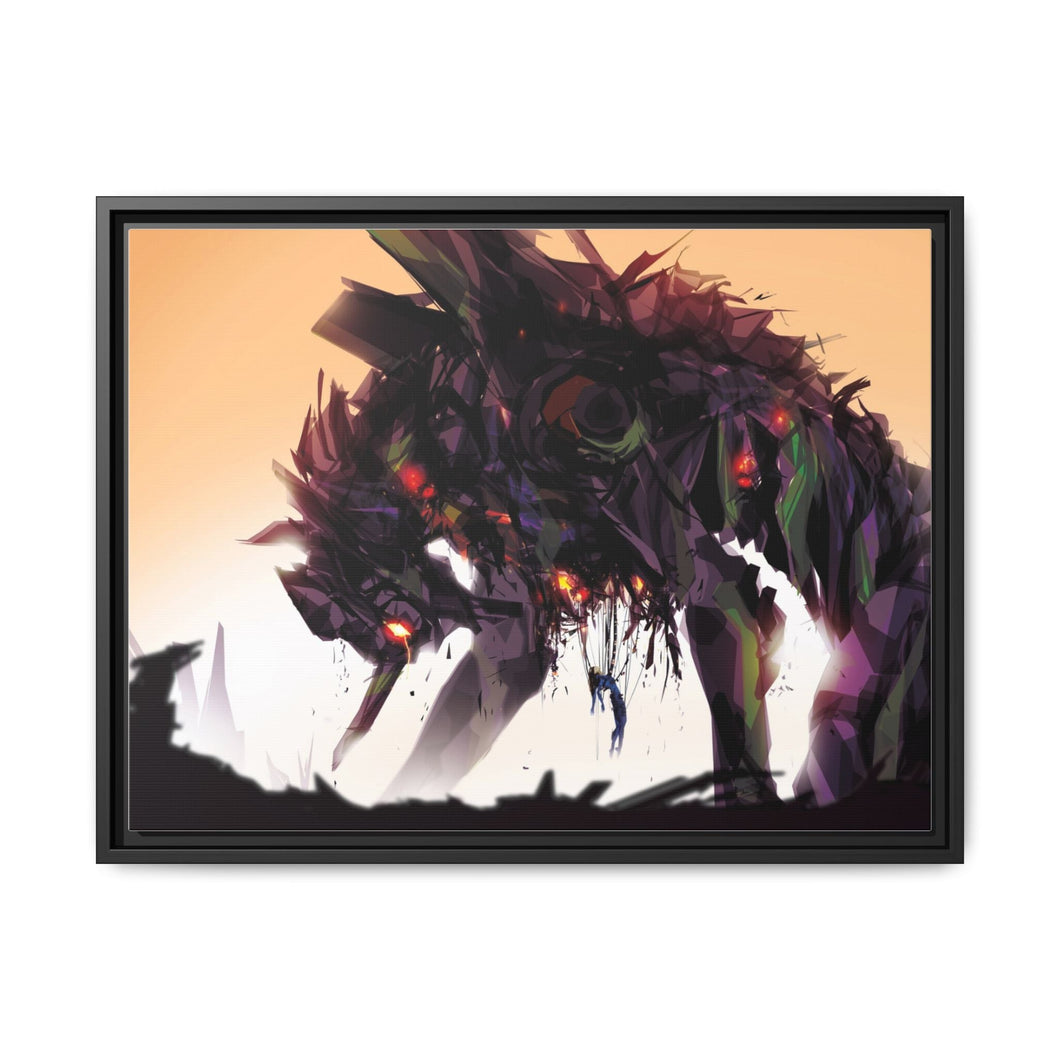 The last breath Canvas Framed Art Print