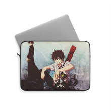 Load image into Gallery viewer, Blue Exorcist Laptop Sleeve

