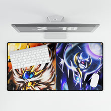 Load image into Gallery viewer, Solgaleo and Lunala Mouse Pad (Desk Mat)
