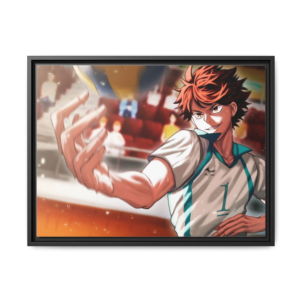 Anime Haikyu!! Canvas Framed Art Print