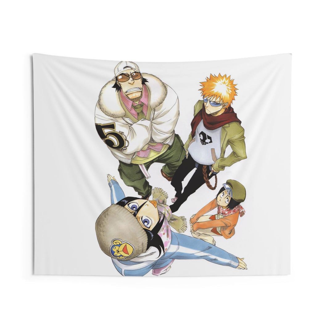 Bleach Ichigo Kurosaki, Rukia Kuchiki Indoor Wall Tapestry