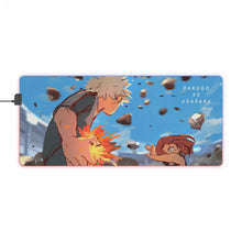 Load image into Gallery viewer, My Hero Academia Katsuki Bakugou RGB LED Mouse Pad (Desk Mat)

