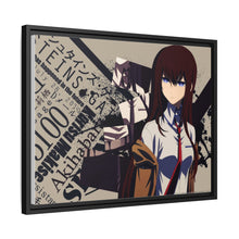 Load image into Gallery viewer, Makise Kurisu Canvas Framed Art Print
