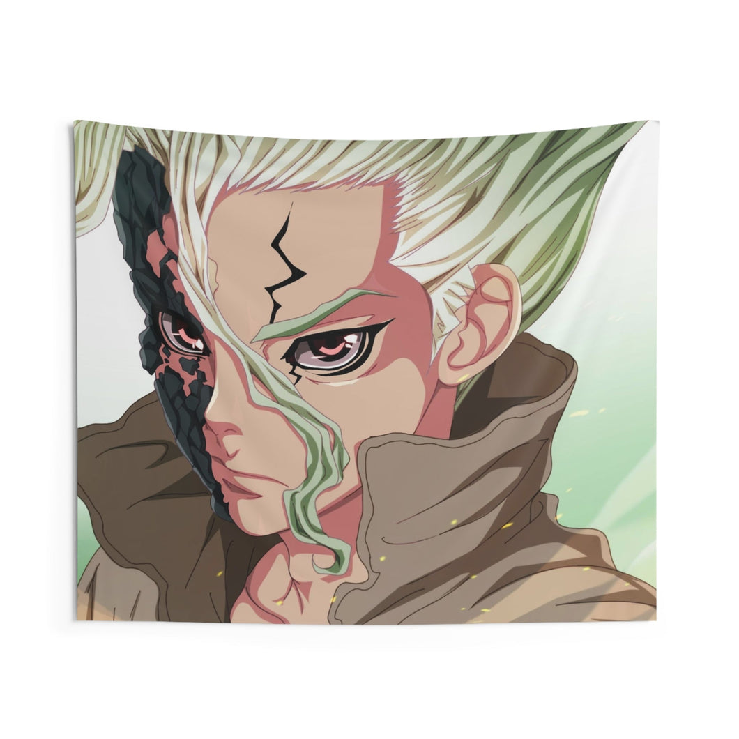 Dr. Stone Indoor Wall Tapestry