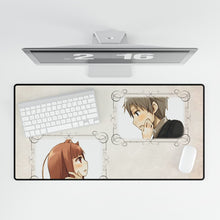 Load image into Gallery viewer, Anime Spice and Wolf Mouse Pad (Desk Mat)
