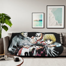 Load image into Gallery viewer, Hunter x Hunter Killua Zoldyck, Kurapika Sherpa Blanket
