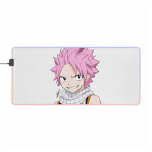 Load image into Gallery viewer, Fairy Tail Natsu Dragneel RGB LED Mouse Pad (Desk Mat)
