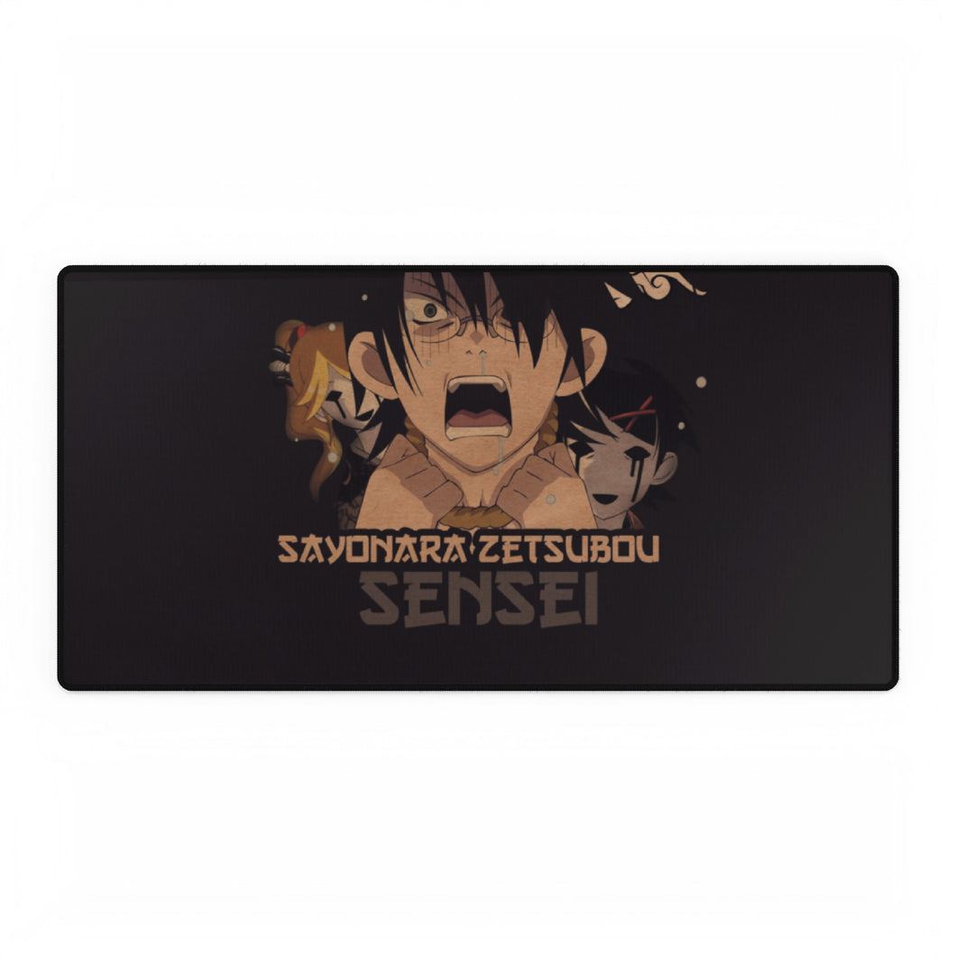 Anime Sayonara, Zetsubou-Senseir Mouse Pad (Desk Mat)