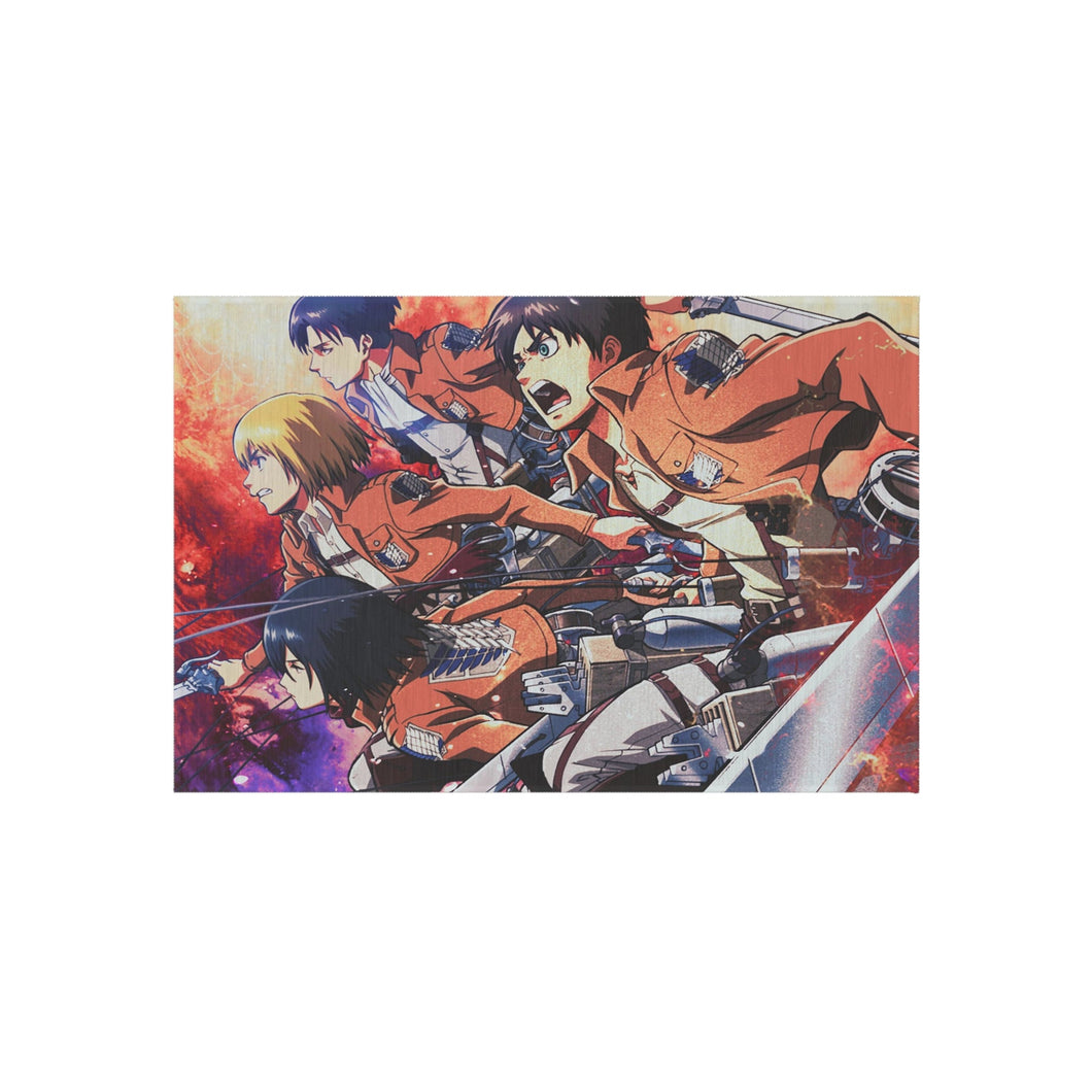 Anime Attack On Titan Rug