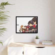 Load image into Gallery viewer, Another Mei Misaki, Kouichi Sakakibara, Izumi Akazawa, Naoya Teshigawara, Yuuya Mochizuki Canvas Framed Art Print
