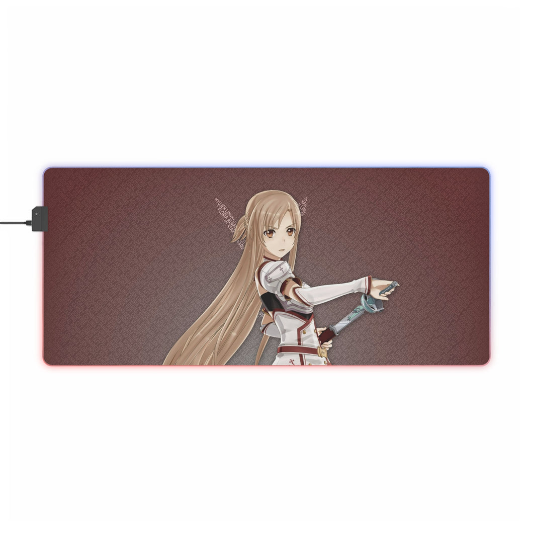 Sword Art Online RGB LED Mouse Pad (Desk Mat)