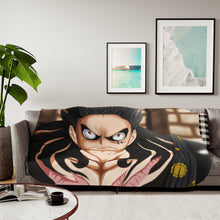 Load image into Gallery viewer, Monkey D. Luffy (Gear fourth) Sherpa Blanket
