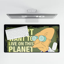 Load image into Gallery viewer, I Don't Want To Live On This Planet Anymore XXL Mouse Pad (Desk Mat)
