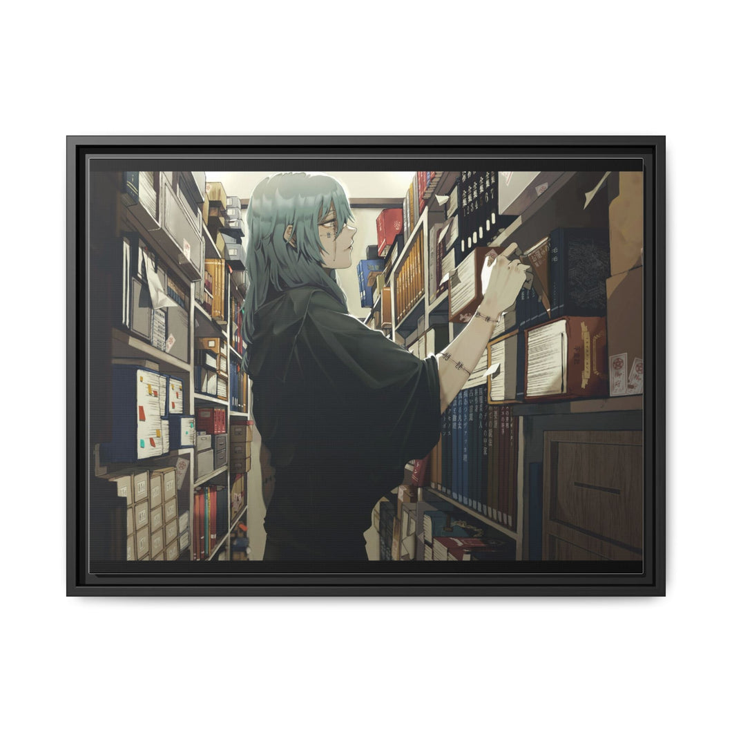 Mahito Canvas Framed Art Print