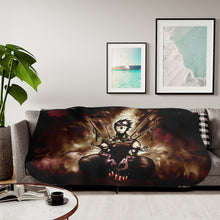 Load image into Gallery viewer, Anime Naruto Sherpa Blanket
