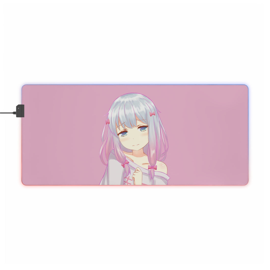 EroManga-Sensei RGB LED Mouse Pad (Desk Mat)