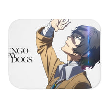 Load image into Gallery viewer, Bungou Stray Dogs Osamu Dazai Sherpa Blanket
