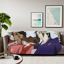 Load image into Gallery viewer, Anime Samurai Champloo Sherpa Blanket
