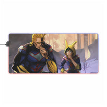 Load image into Gallery viewer, Learning from your great teacher RGB LED Mouse Pad (Desk Mat)
