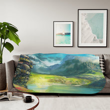 Load image into Gallery viewer, Howl&#39;s Moving Castle Sherpa Blanket
