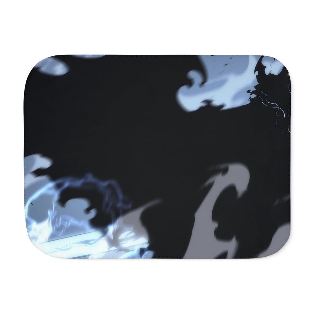 Anime Solo Leveling Sherpa Blanket