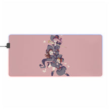 Load image into Gallery viewer, Little Witch Academia Atsuko Kagari, Sucy Manbavaran, Computer Keyboard Pad, Lotte Yanson RGB LED Mouse Pad (Desk Mat)
