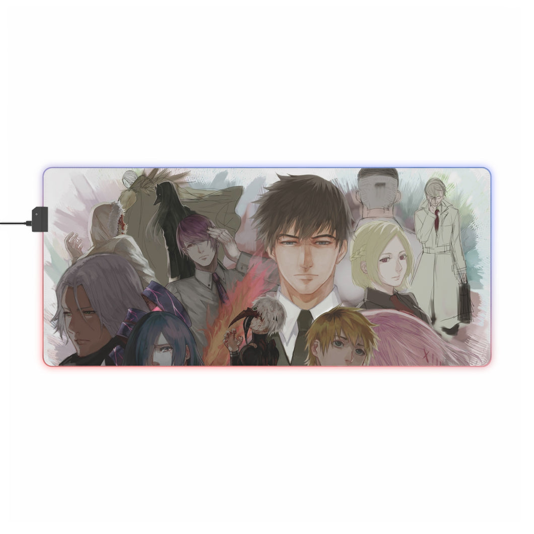 Anime Tokyo Ghoul RGB LED Mouse Pad (Desk Mat)