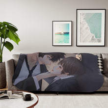 Load image into Gallery viewer, Psycho-Pass Akane Tsunemori Sherpa Blanket
